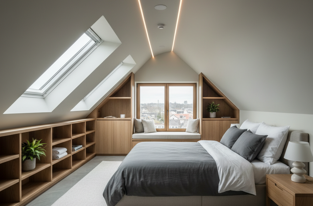 Hoe maak je een zolder geschikt als slaapkamer? 5 slimme tip