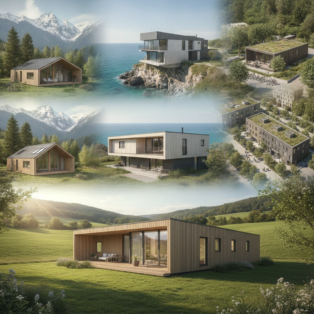 Prefab Bouwen in verschillende regio's