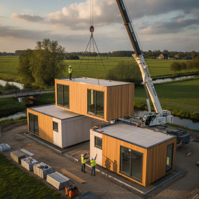Modulaire woningbouw in Nederland