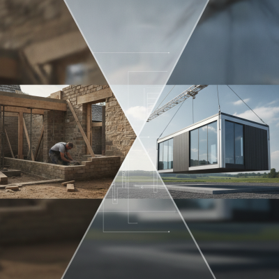 Traditionele bouw vs. moderne methoden