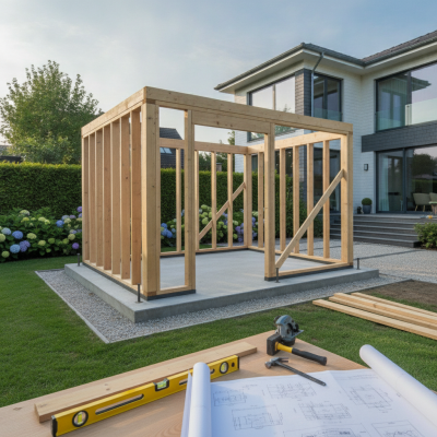 Praktische tips voor het plaatsen van een tuinhuisje